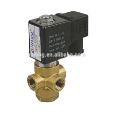 Electroválvula para compresor / Válvula solenoide de China / KL0311 Válvula solenoide de latón de 4/2 vías